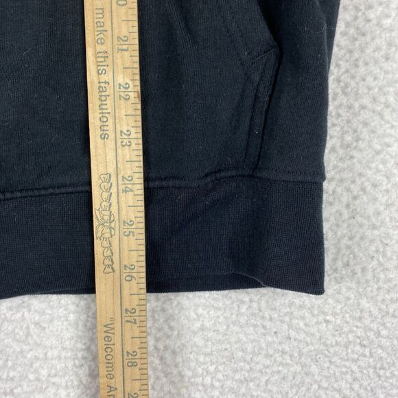 ZO•ON Iceland Hoodie Mens Size XXS Black Grey Hooded Sweatshirt Kangaroo Pocket - Picture 13 of 14